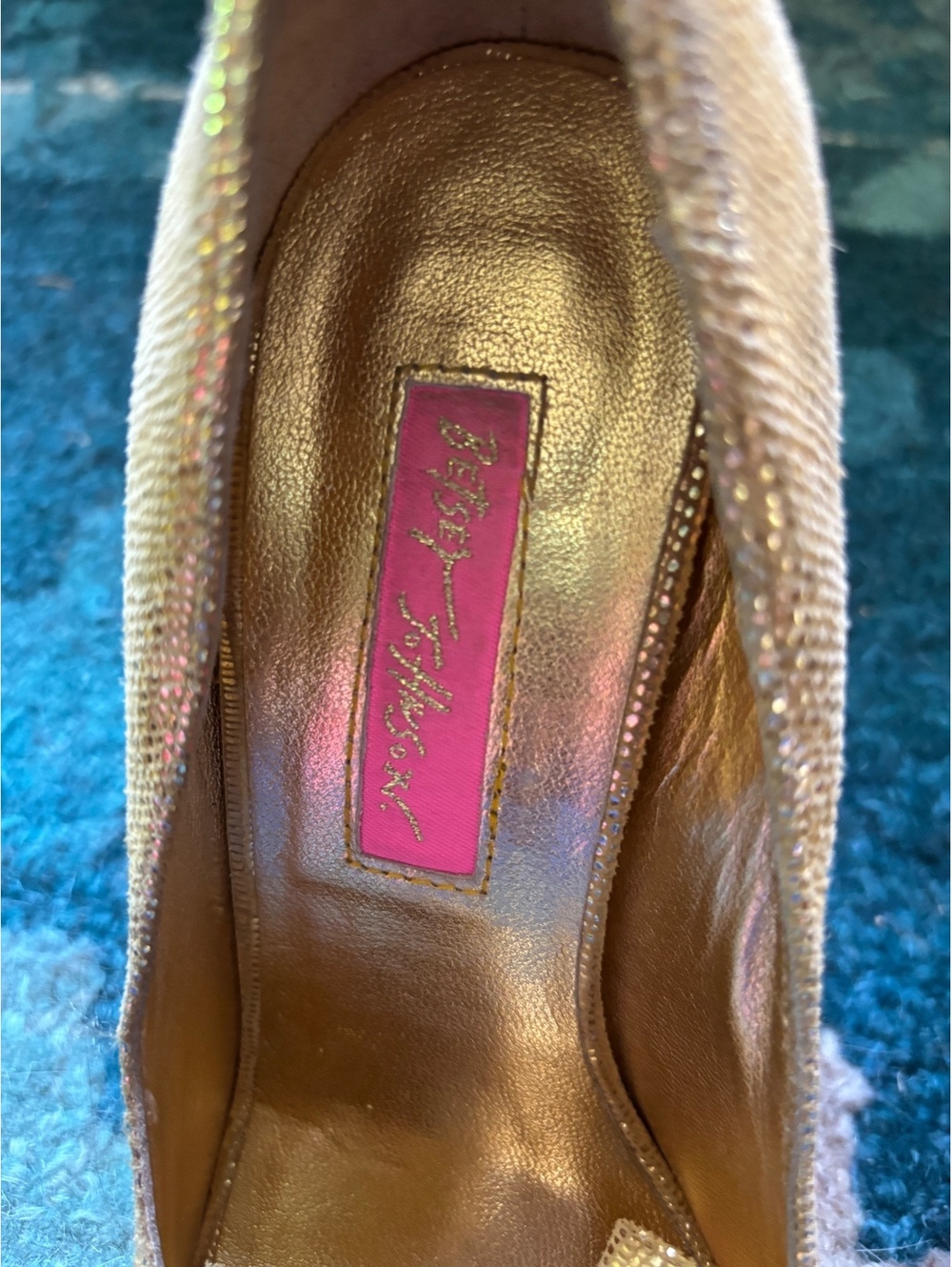 Fabulous Vintage Betsey Johnson wedges - Picture 3 of 5